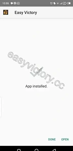 Screenshot of Easy Victory Game Optimization Tool